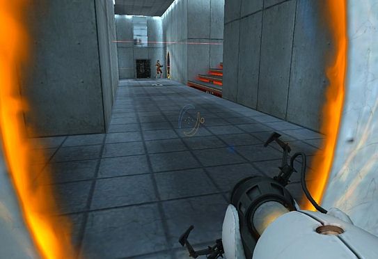 Chell und die Portale Chell und die Portale
