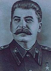 Jossif Wissarionowitsch Dschugaschwili, genannt Stalin