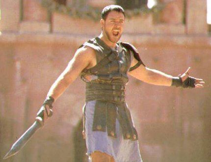 Szene aus Gladiator